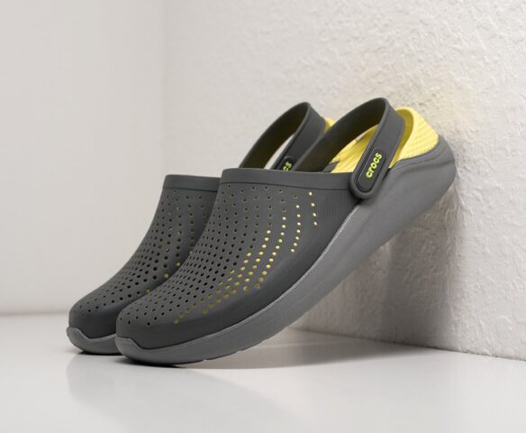 Сабо Crocs LiteRide серые