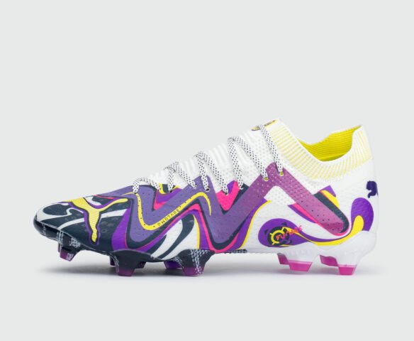 Бутсы Puma Future Ultimate FG White Purple