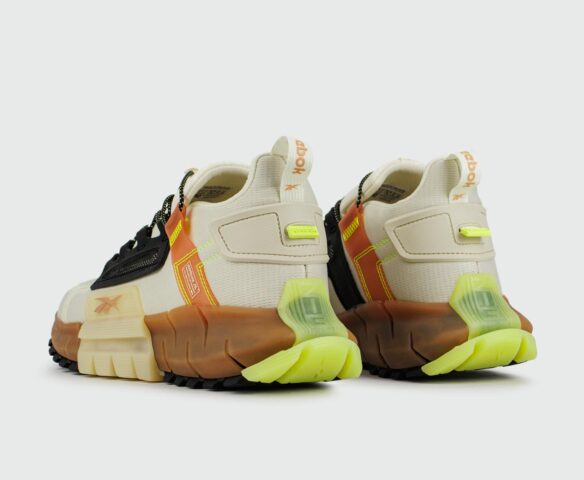 Reebok Zig Kinetica Edge Beige. Вид 3